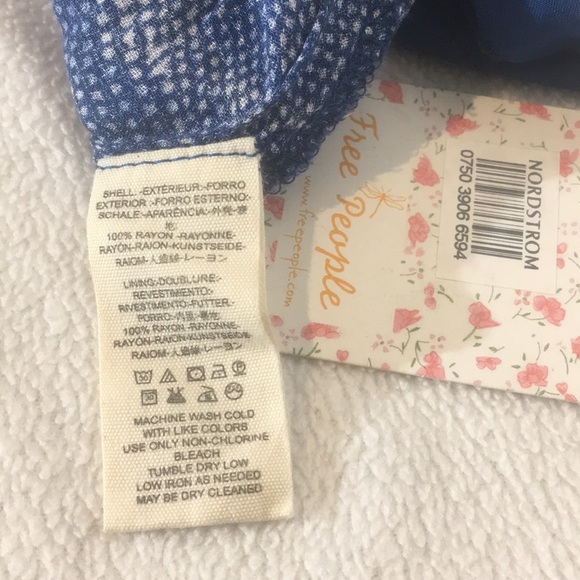 Free people ocean blue swing tank - Picture 8 of 8